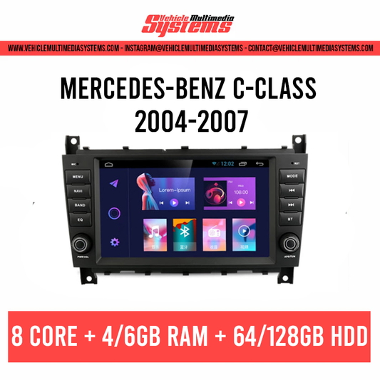 Mercedes-Benz C Class | 2004-2007 | Android Screen