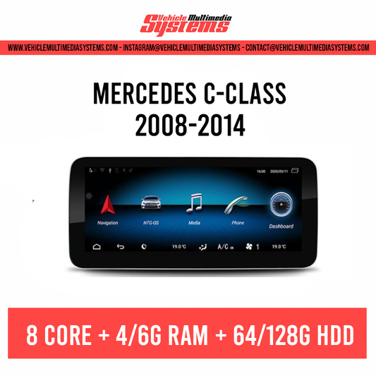 Mercedes-Benz C Class | 2008-2014 | Android Screen