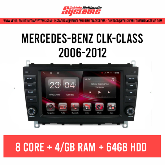 Mercedes-Benz CLK-Class | 2006-2012 | Android Screen