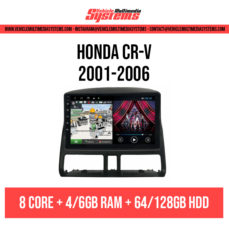Honda CR-V | 2001-2006 | Android Screen