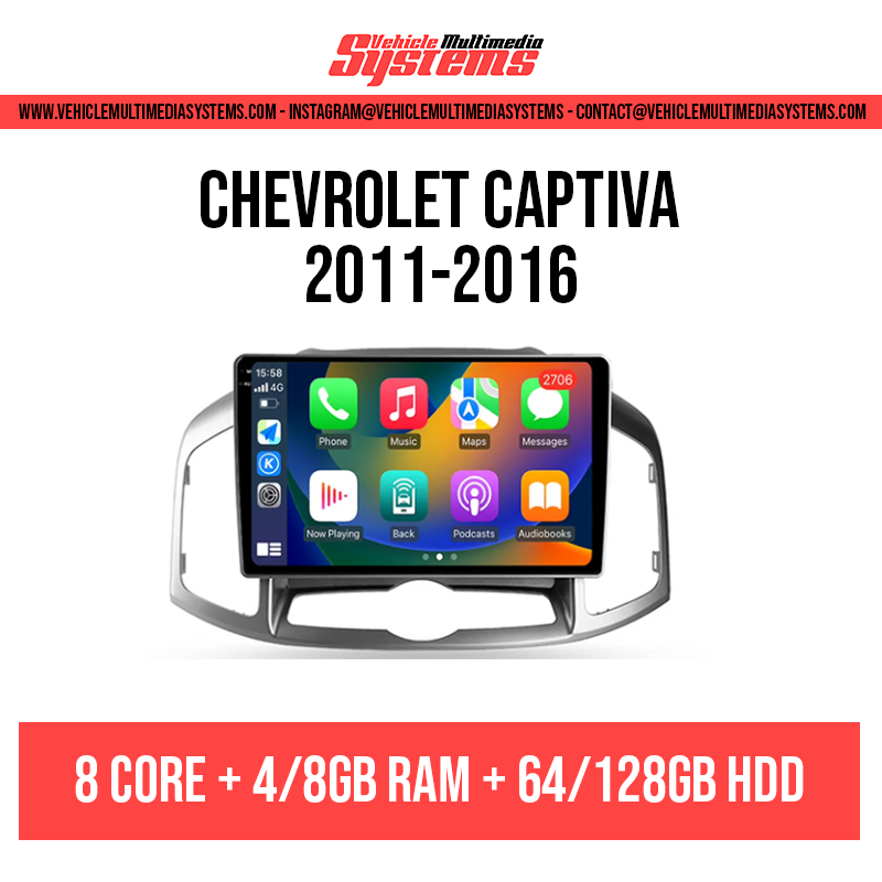 Chevrolet Captiva | 2011-2016 | Android Screen
