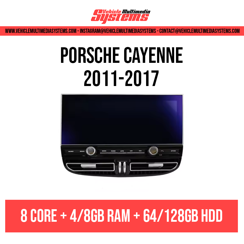 Porsche Cayenne | 2011-2017 | Android Screen