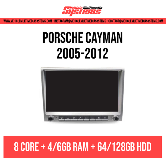 Porsche Cayman | 2005-2012 | Android Screen