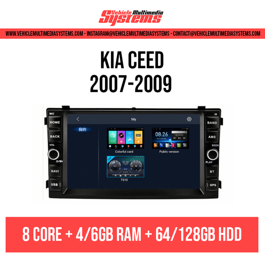 Kia Ceed | 2007-2009 | Android Screen