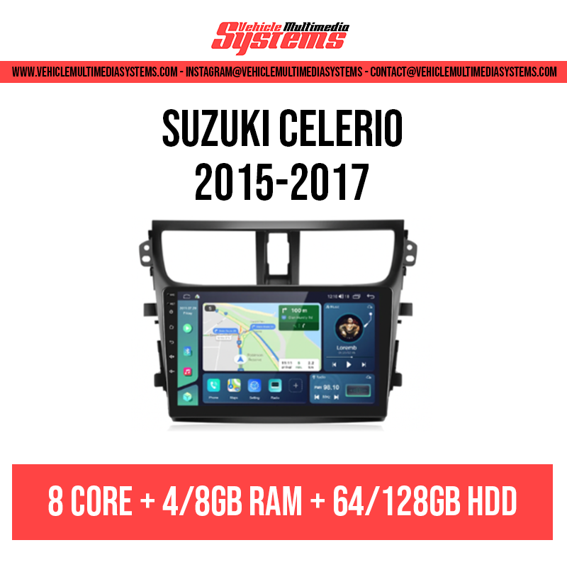 Suzuki Celerio | 2015-2017 | Android Screen