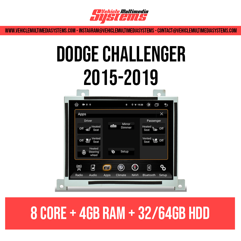 Dodge Challenger | 2015-2019 | Android Screen