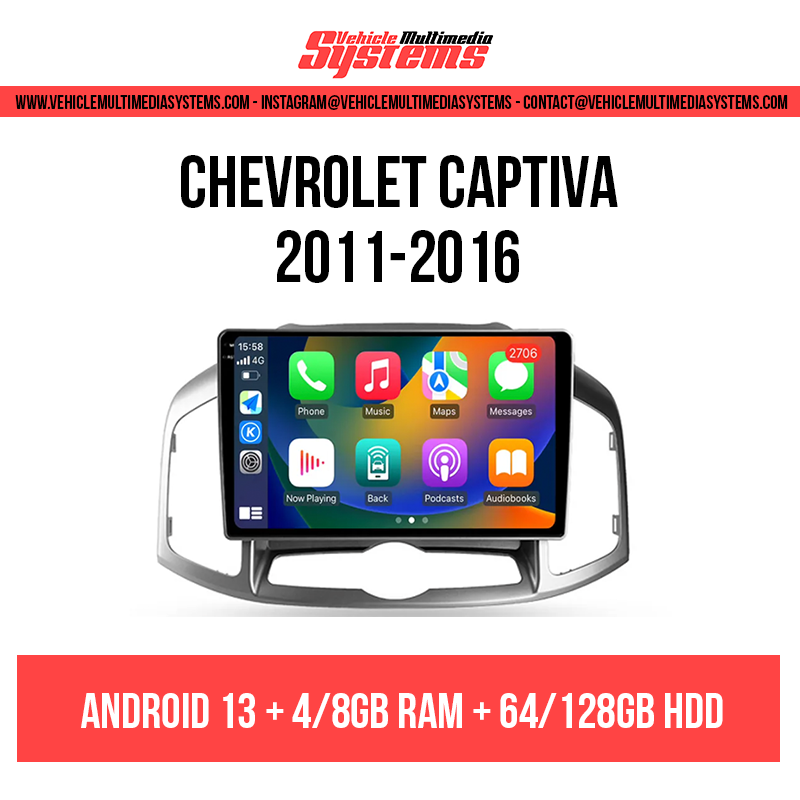 Chevrolet Captiva | 2011-2016 | Android Screen