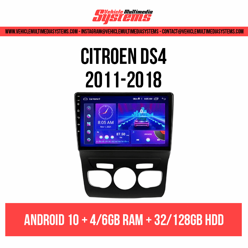 Interface Carplay & Android Auto Citroën DS4 de 2014 à 2018 commander  maintenant