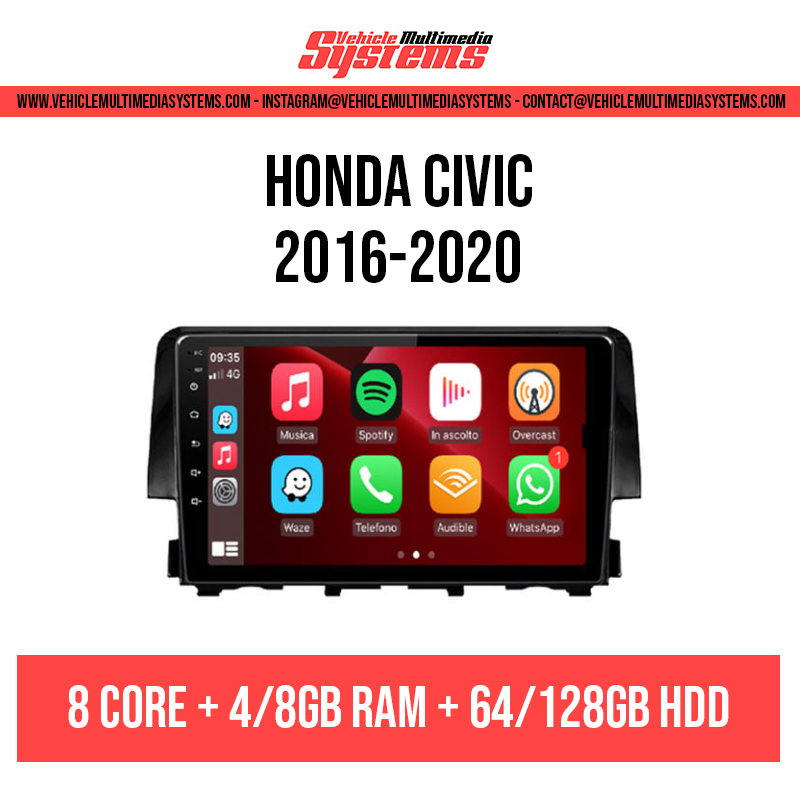Honda Civic | 2016-2020 | Android Screen