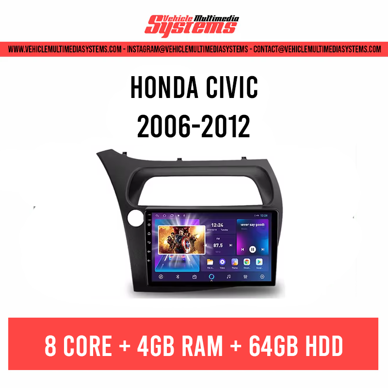 Honda Civic | 2006-2012 | Android Screen