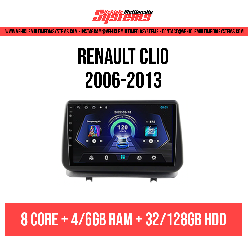Renault Clio | 2006-2013 | Android Screen