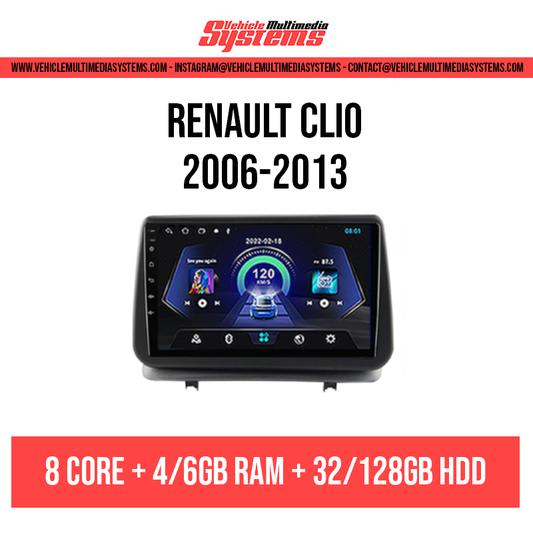 Renault Clio | 2006-2013 | Android Screen