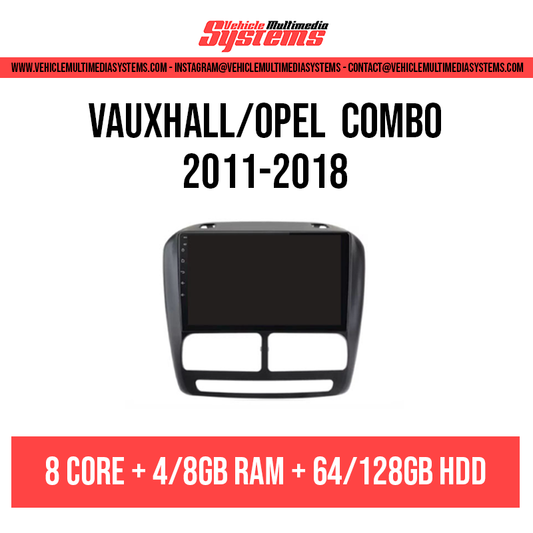 Vauxhall/Opel Combo | 2011-2018 | Android Screen