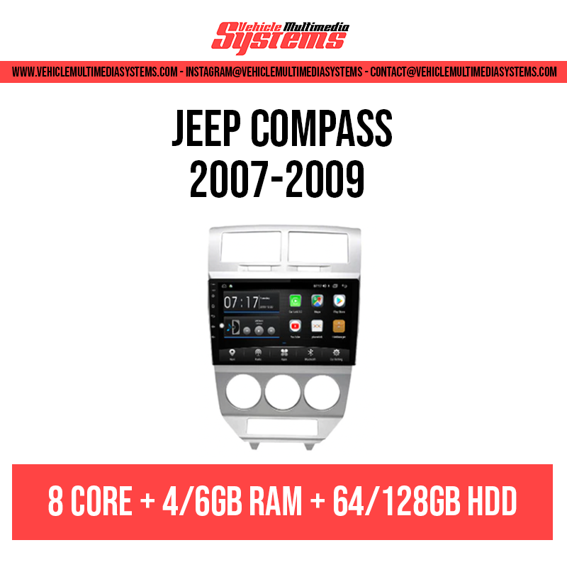 Jeep Compass | 2007-2009 | Android Screen