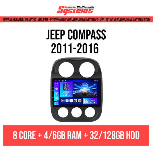 Jeep Compass | 2011-2016 | Android Screen