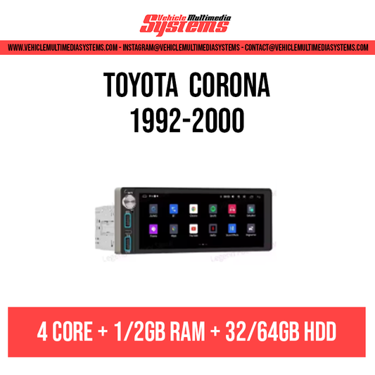 Toyota Corona | 1992-2000 | Android Screen