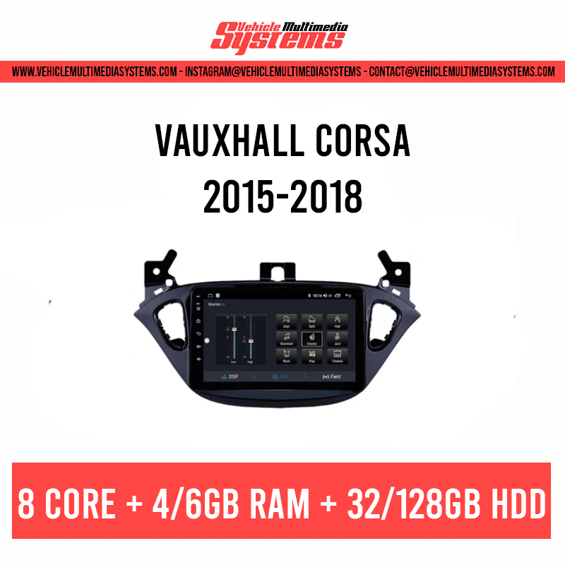 Vauxhall Corsa | 2015-2018 | Pantalla Android