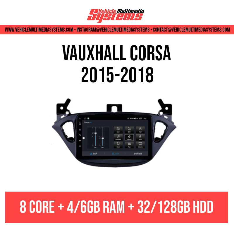 Vauxhall Corsa | 2015-2018 | Android Screen