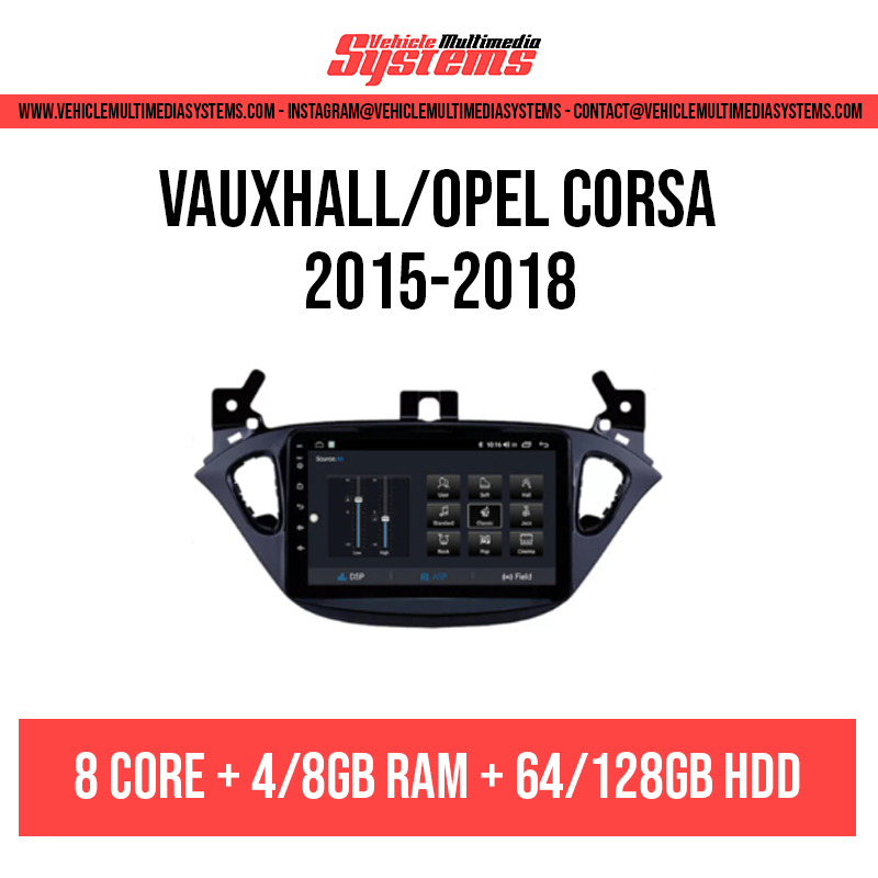 Vauxhall/Opel Corsa | 2015-2018 | Android Screen