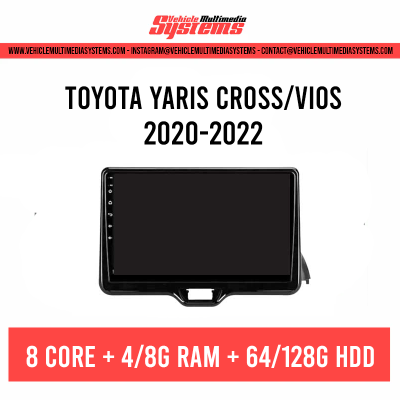 Toyota Yaris Cross/Vios | 2020-2022 | Android Screen | LHD