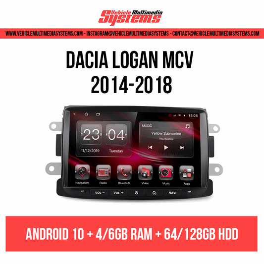 Dacia Logan MCV | 2014-2018 | Android Screen VMS