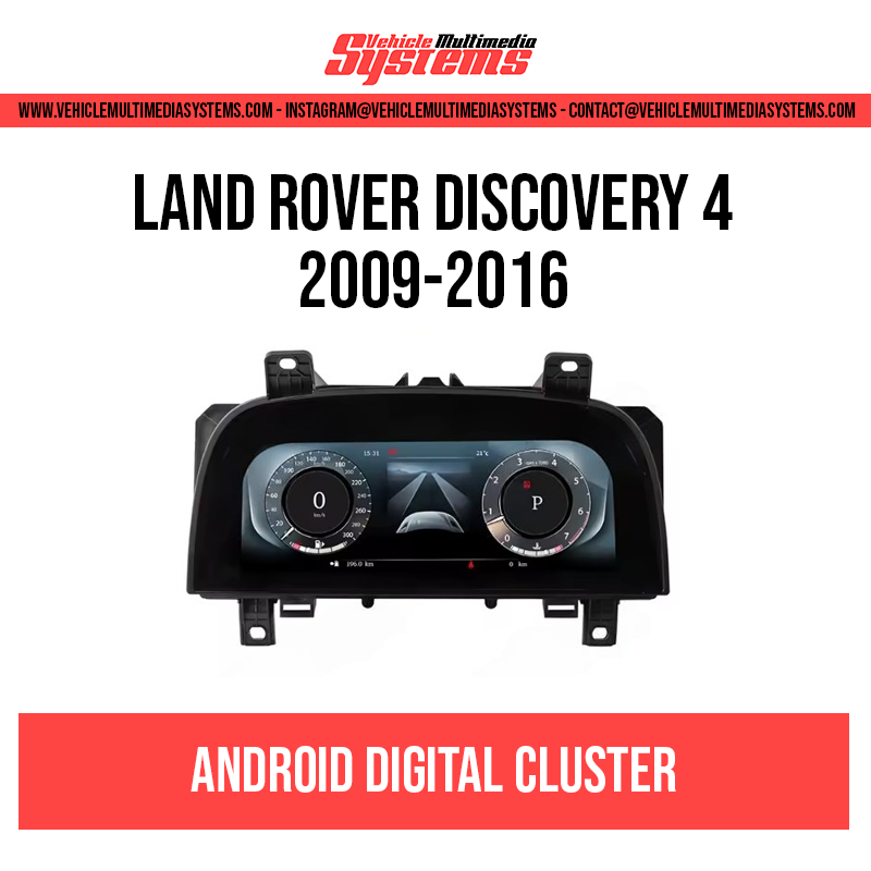 Land Rover Discovery 4 | 2009-2016 | Digital Cluster