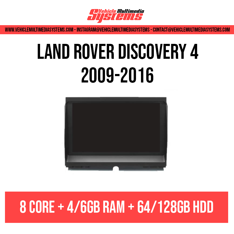 Land Rover Discovery 4 | 2009-2016 | Android Screen– Vehicle Multimedia ...