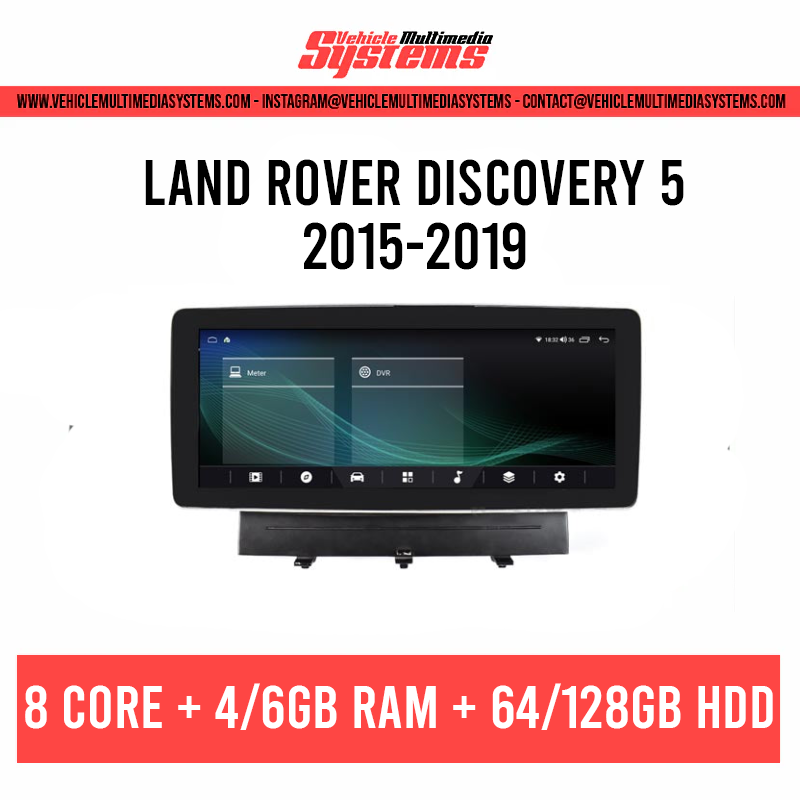 Land Rover Discovery 5 | 2015-2019 | Android Screen + AC Panel