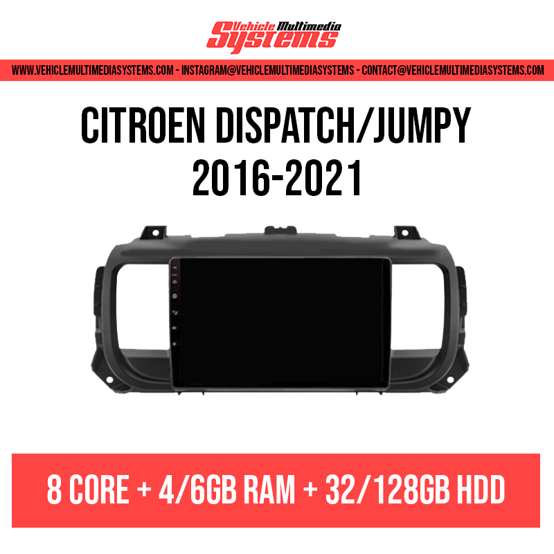 Citroen Dispatch/Jumpy | 2016-2021 | Android Screen
