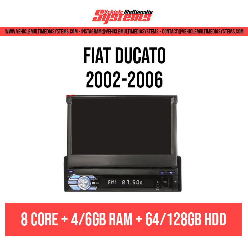 Fiat Ducato | 2002-2006 | Android Screen