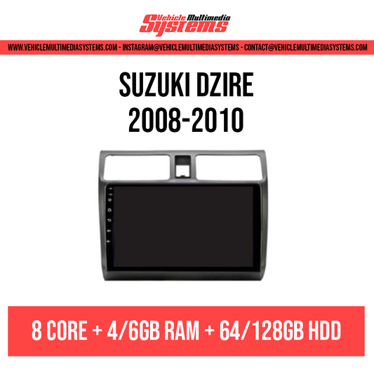 Suzuki Dzire | 2008-2010 | Android Screen