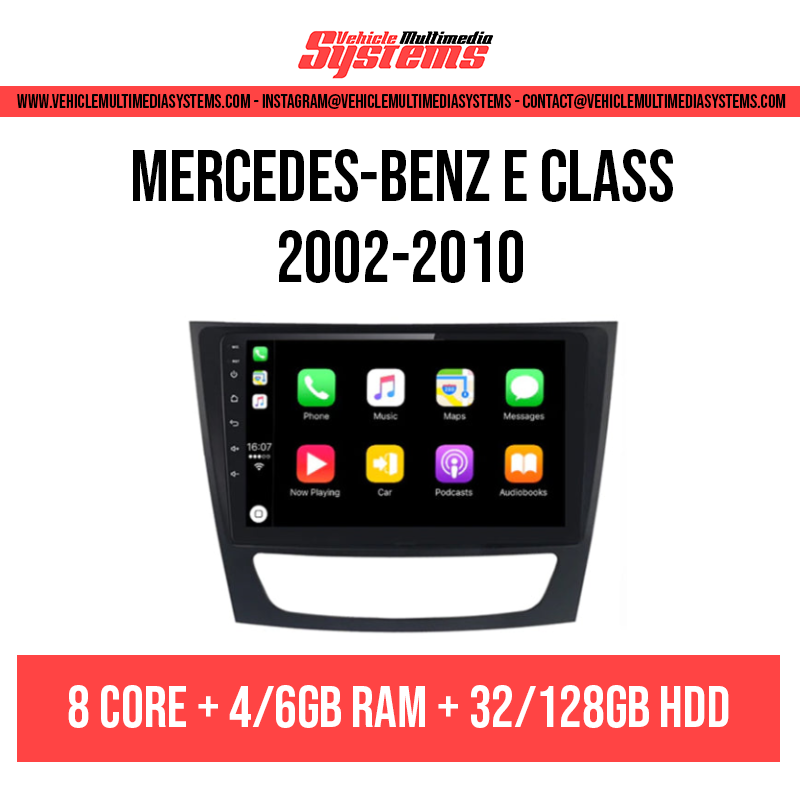 Mercedes-Benz E-Class | 2002-2010 | Android Screen