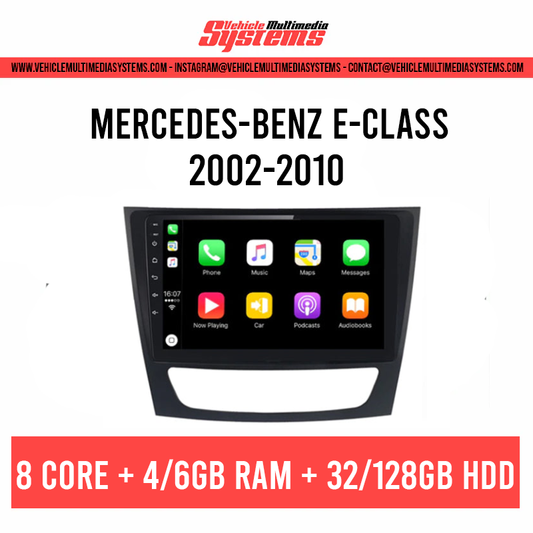 Mercedes-Benz E-Class | 2002-2010 | Android Screen