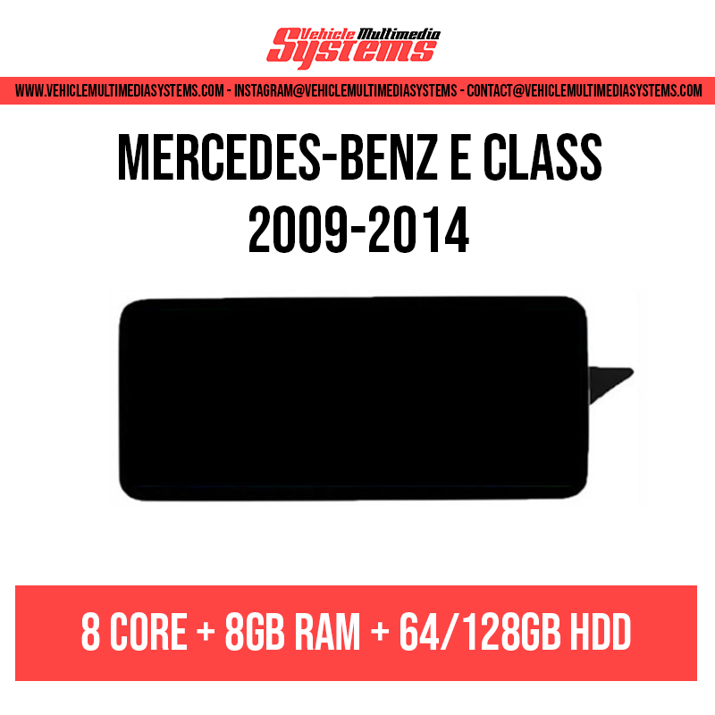 Mercedes-Benz Clase E | 2009-2014 | Pantalla Android