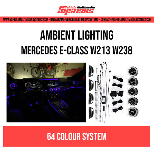 MercedesBenz GLA W156 Ambient Lighting Kit Vehicle Multimedia