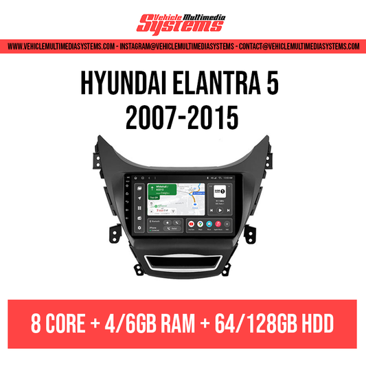 Hyundai Elantra 5 | 2007-2015 | Android Screen