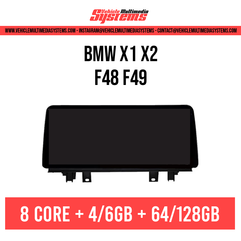 BMW X1 X2 | F48 F49 | Android Screen | NBT, EVO