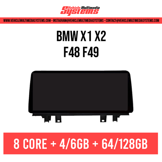 BMW X1 X2 | F48 F49 | Pantalla Android | NBT, EVO