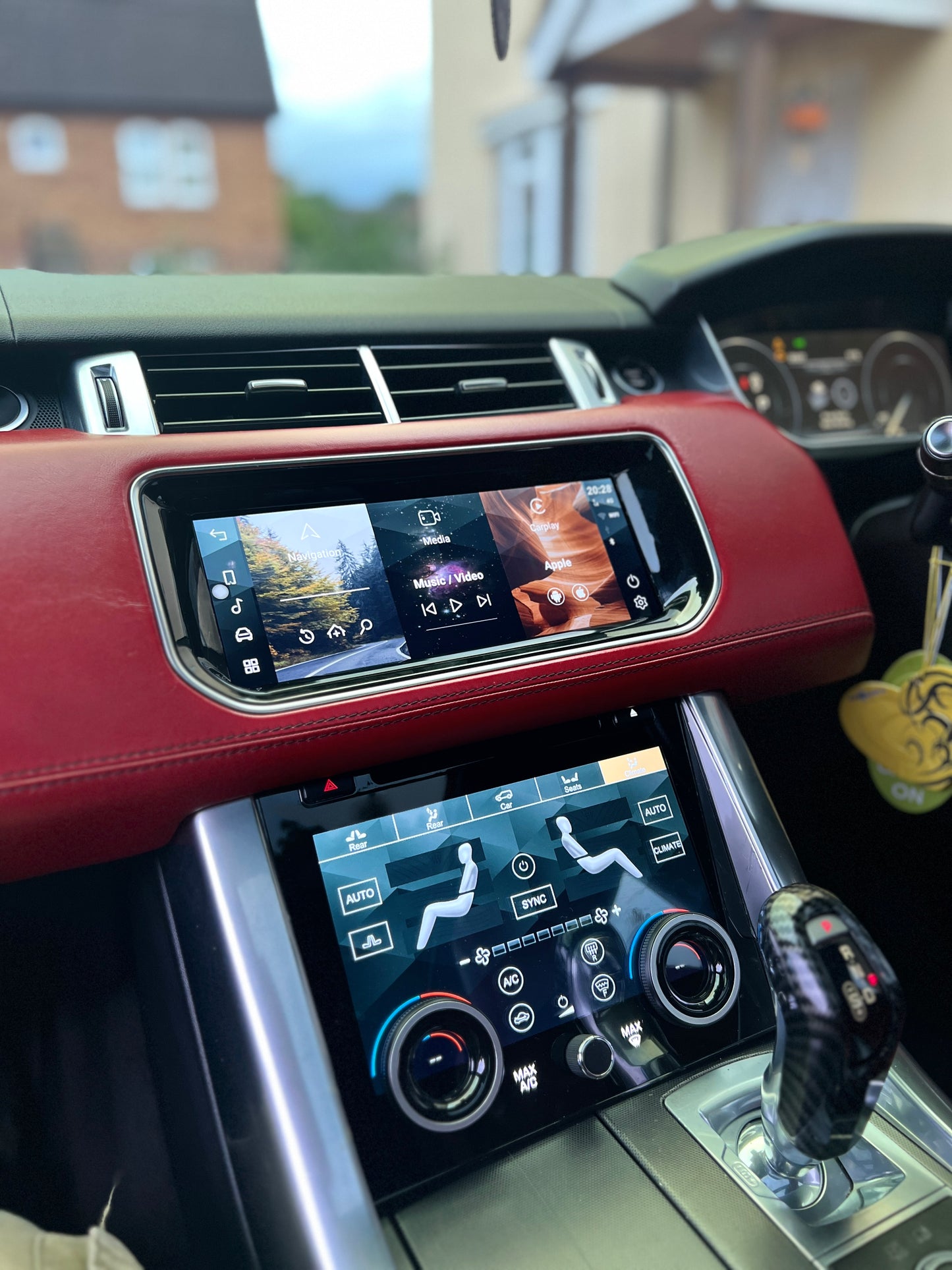 Wayne - RR SPORT - Pantalla Android, Botones de dirección digitales, Panel de aire acondicionado