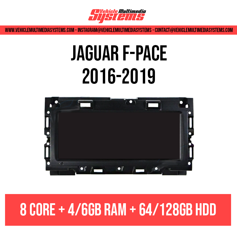 Jaguar F-Pace | 2016-2019 | Pantalla Android + Panel AC 