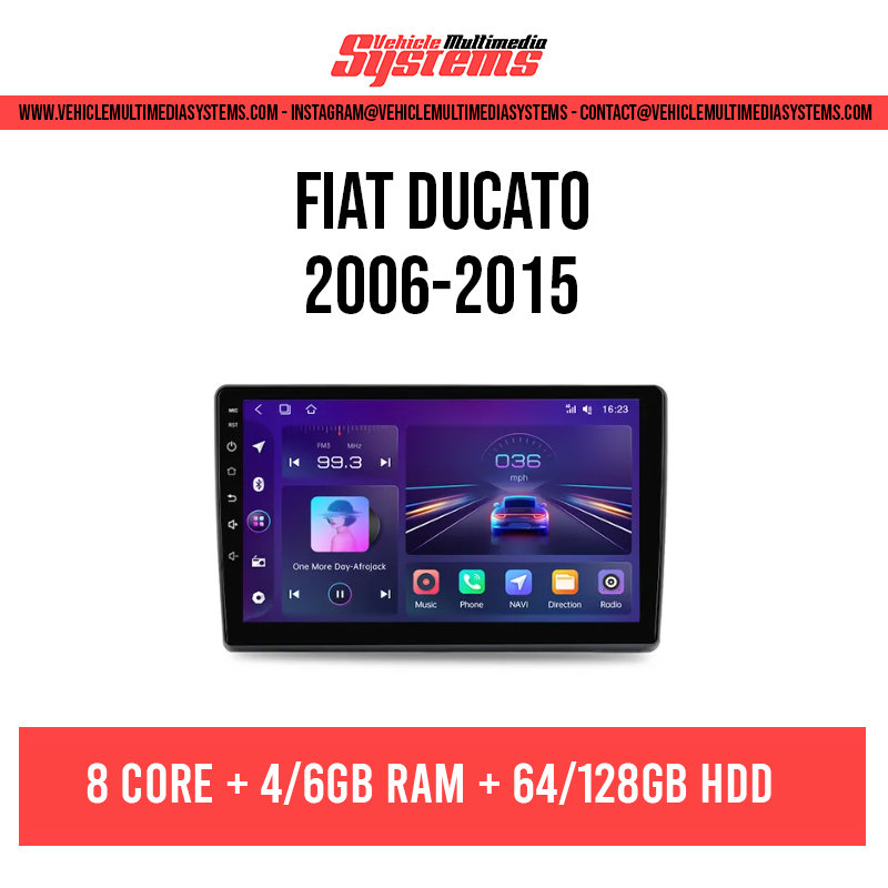 Fiat Ducato | 2006-2015 | Pantalla de Android