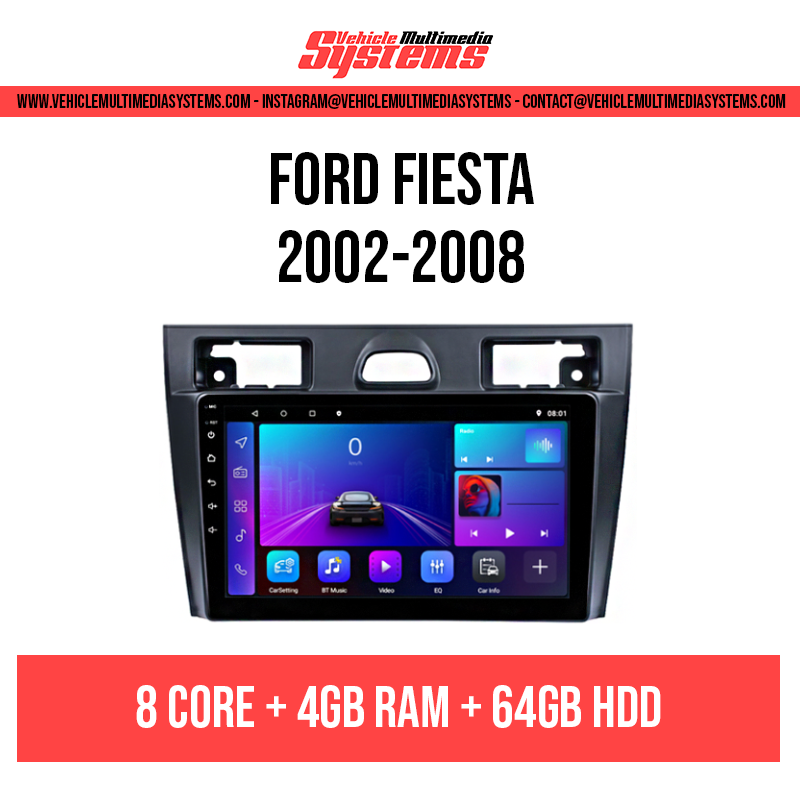Ford Fiesta | 2002-2009 | Android Screen