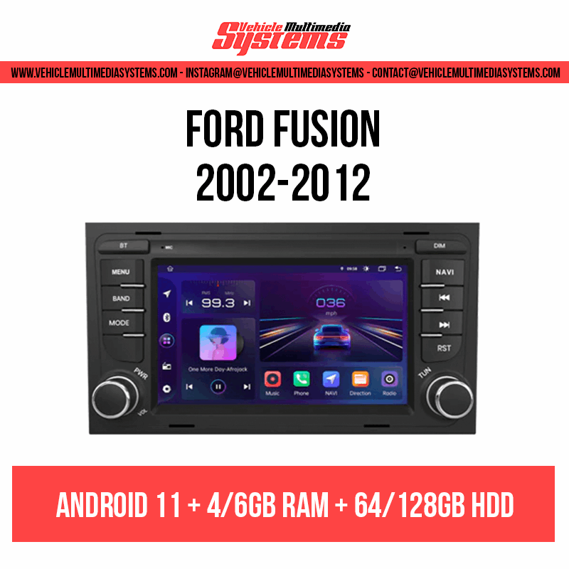Ford Fusion | 2002-2012 | Android Screen VMS
