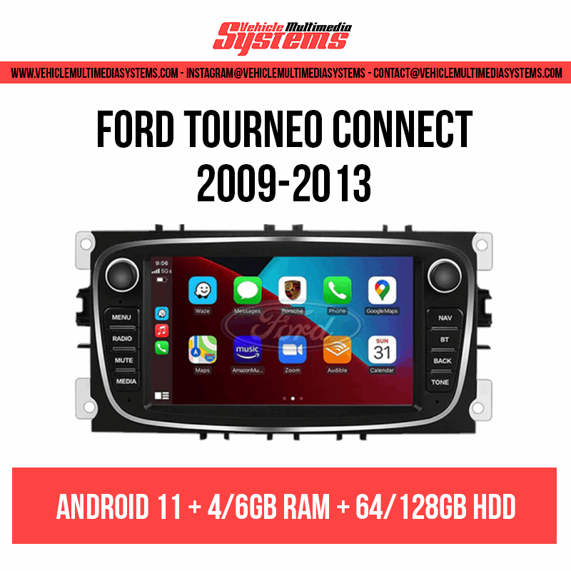 Ford Tourneo Connect | 2009-2013 | Android Screen VMS