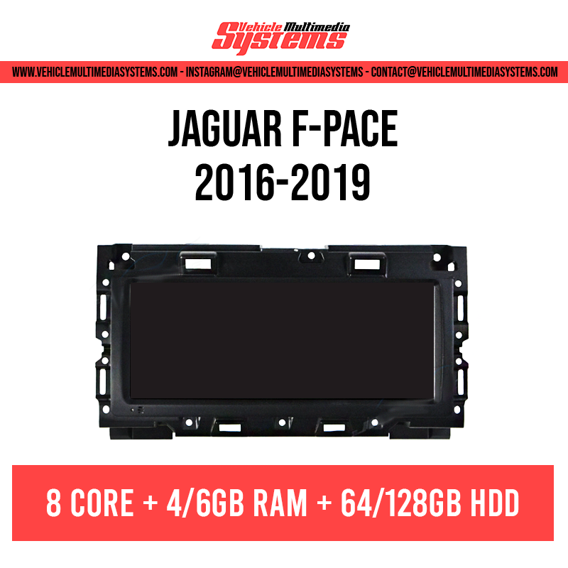 Jaguar F-Pace | 2016-2019 | Android Screen + AC Panel