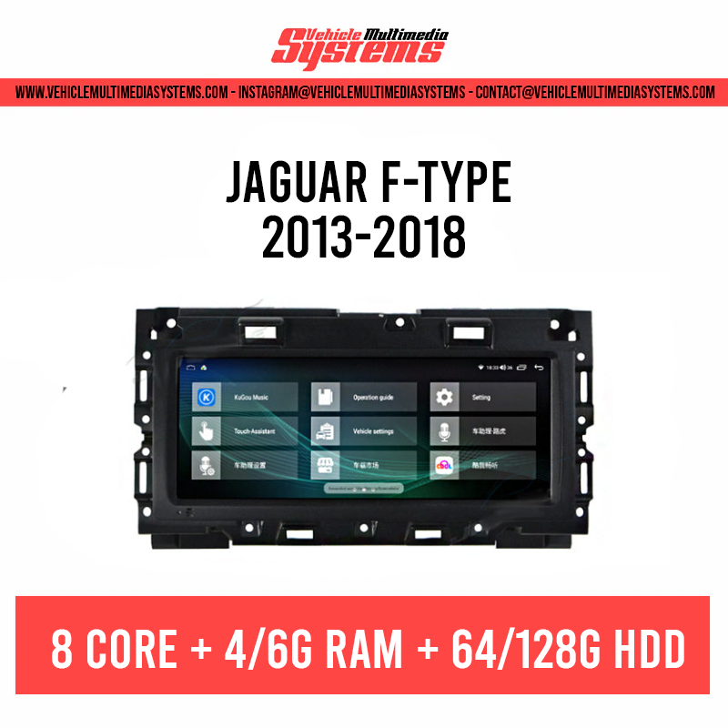 Jaguar F-Type | 2013-2018 | Android Screen