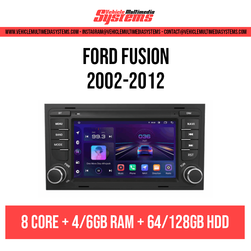 Ford Fusion | 2002-2012 | Android Screen