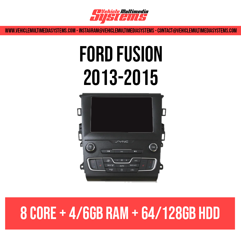 Ford Fusion | 2013-2015 | Android Screen