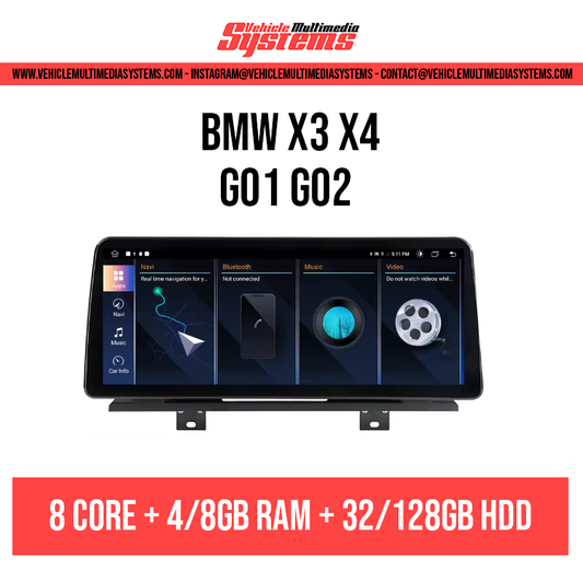 BMW X3 X4 | G01 G02 2018-2022 | Android Screen | EVO
