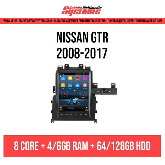 Nissan GT R | 2008-2017 | Android Screen | Tesla Style